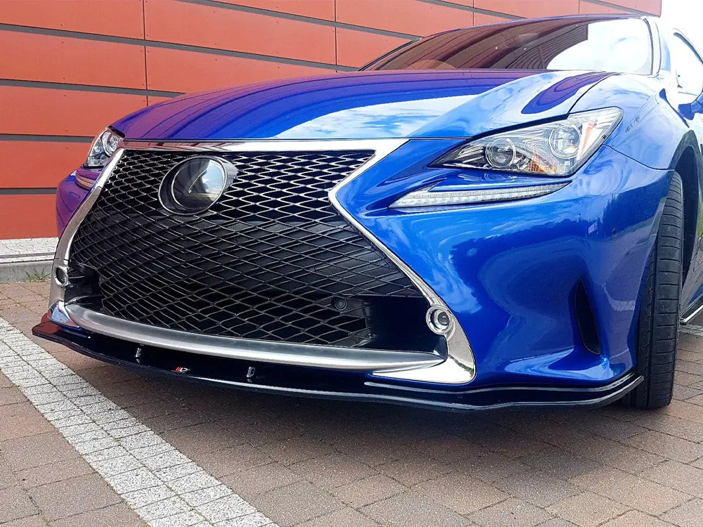 Maxton Design Front Splitter V.2 Lexus Rc (2014-Up) 1