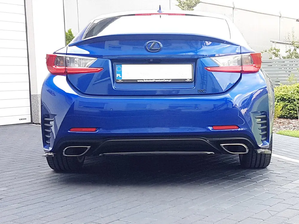 Maxton Design Central Rear Splitter (Without Vertical Bars) Lexus Rc (2014-Up) 2