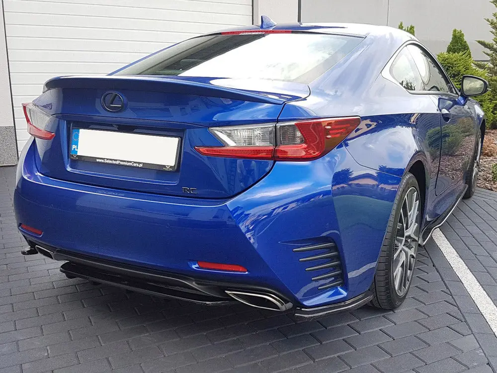 Maxton Design Rear Side Splitters Lexus Rc (2014-Up) 1
