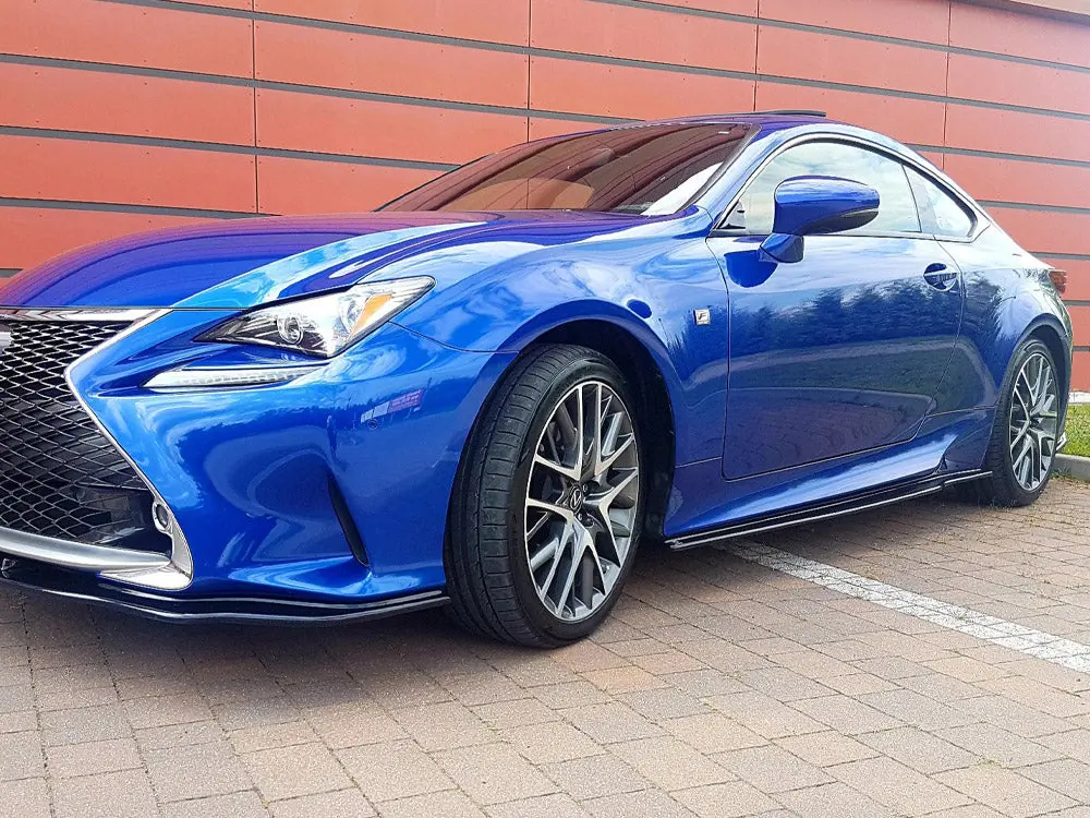 Maxton Design Side Skirts Diffusers Lexus Rc (2014-Up) 1