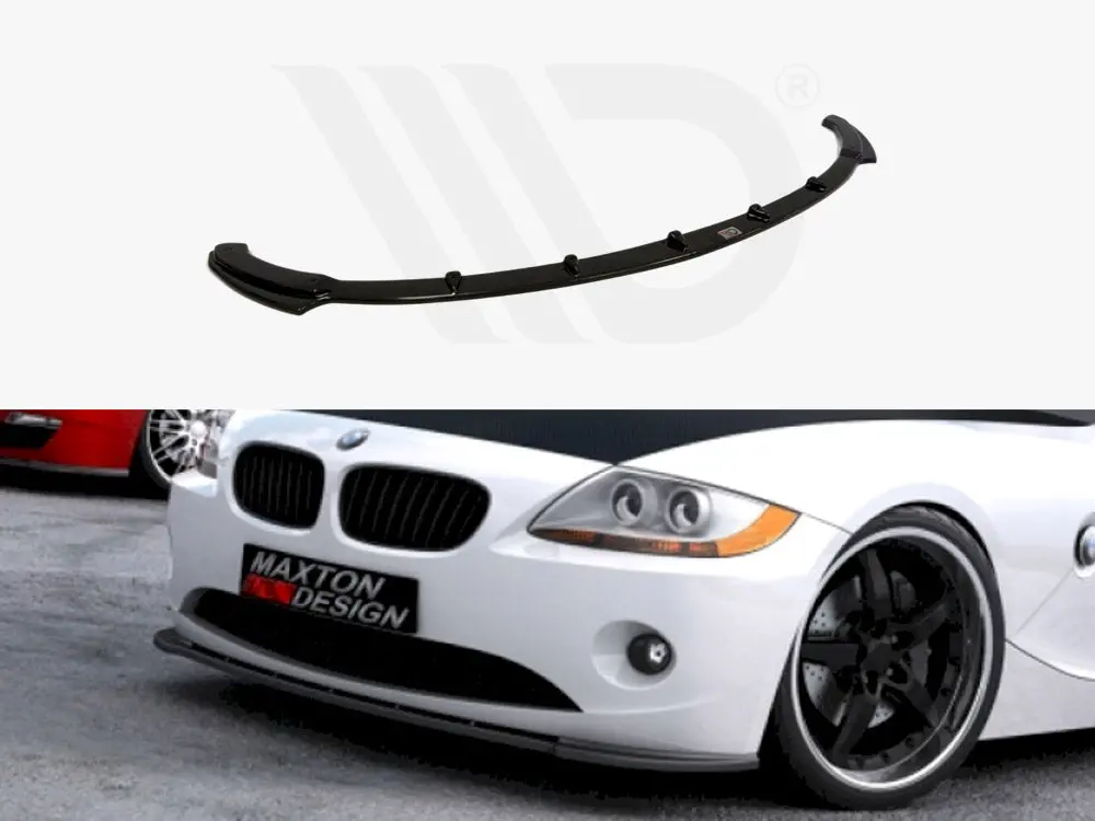Maxton Design Front Splitter V.1 Bmw Z4 E85 / E86 (Preface Model) (2002-2006) 1