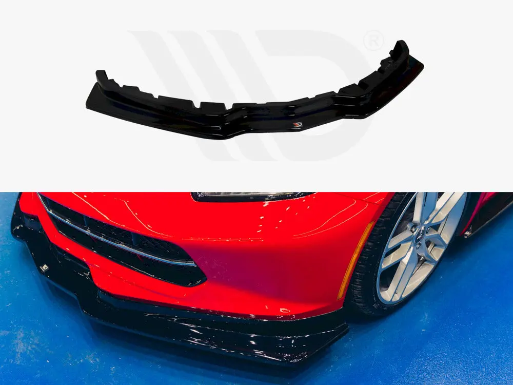 Maxton Design Front Splitter V.1 Chevrolet Corvette C7 1