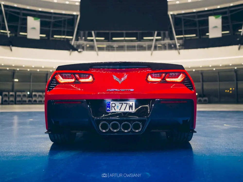 Maxton Design Rear Side Splitters Chevrolet Corvette C7 (2013-19) 2