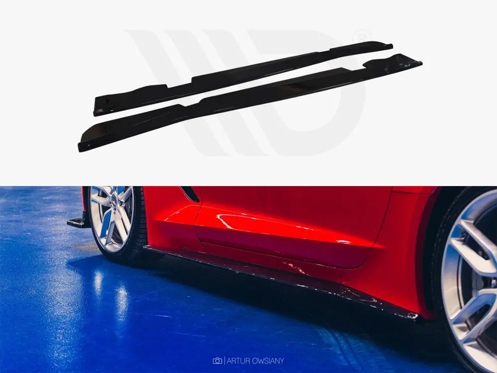 Side Skirts Splitters Chevrolet Corvette C7 (2013-2019) 1
