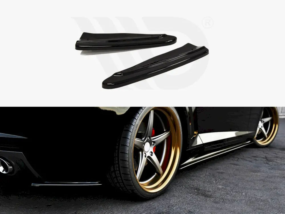 Maxton Design Rear Side Splitters Chevrolet Camaro V Ss - Eu Version (Preface) (2009-13) 1