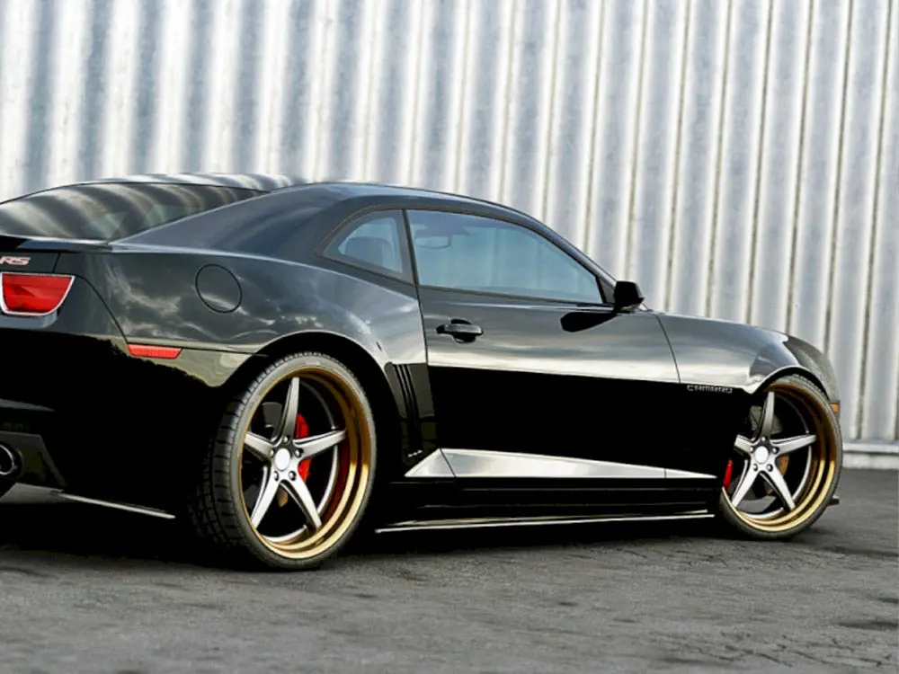 Side Skirts Diffusers Chevrolet Camaro V Ss - Eu Version (Preface) (2009-2013) 1