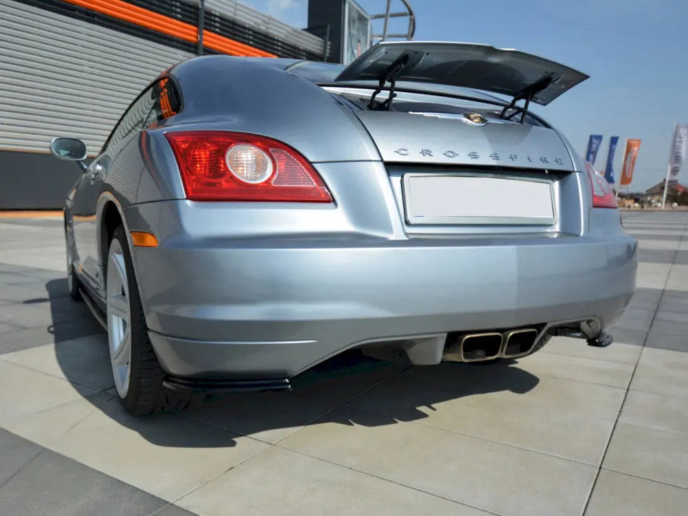 Maxton Design Rear Side Splitters Chrysler Crossfire (2003-07) 1