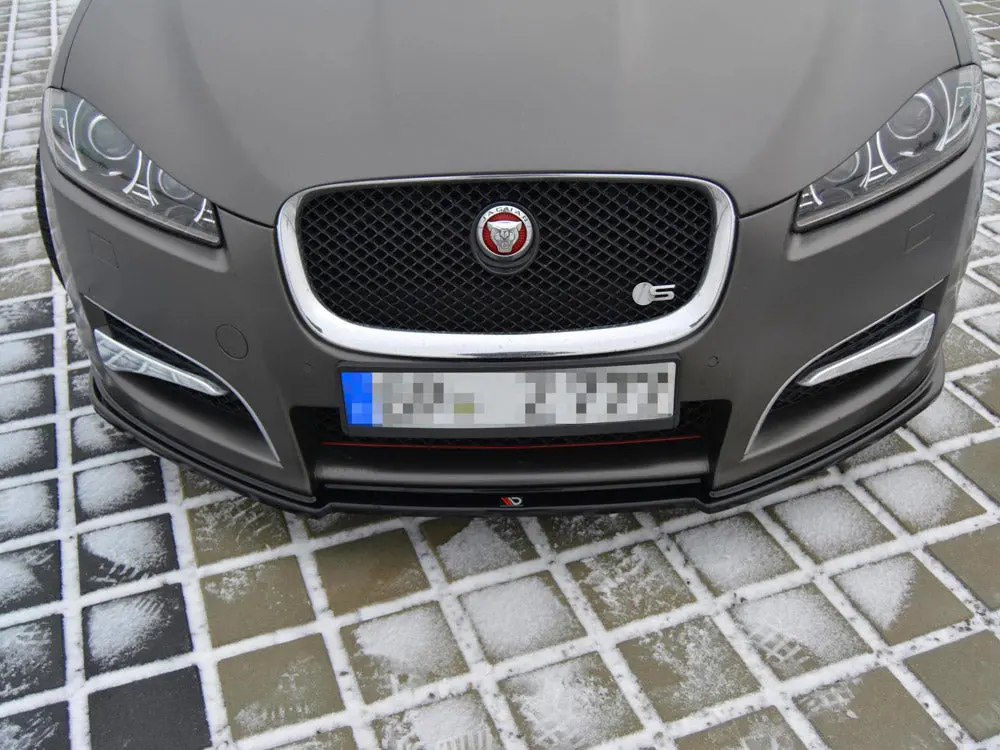 Maxton Design Front Splitter Jaguar Xf (X250) Mk1 Sportbrake S-Pack (2012-2015) 1