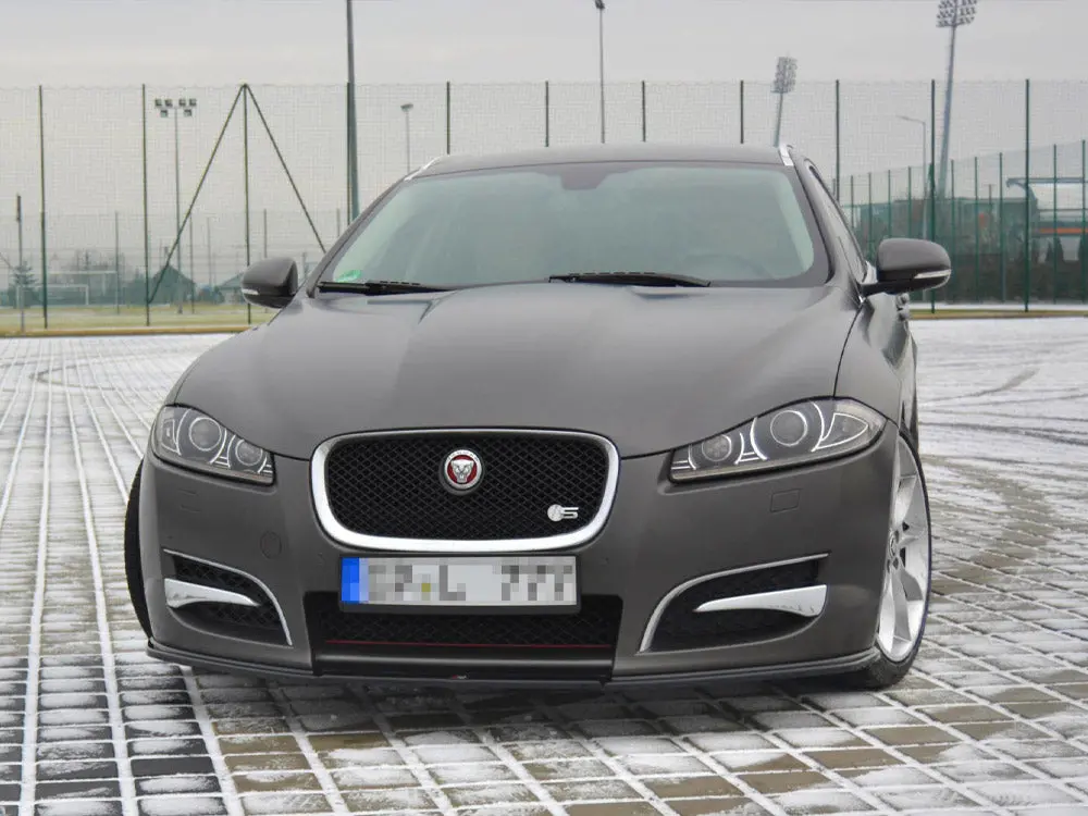 Maxton Design Front Splitter Jaguar Xf (X250) Mk1 Sportbrake S-Pack (2012-2015) 2