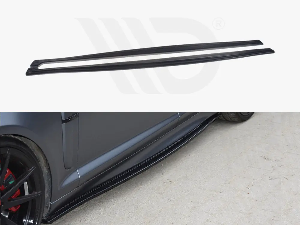 Maxton Design Side Skirts Diffusers Jaguar Xf- R (2007-2011) 1