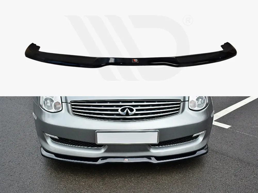 Maxton Design Front Splitter V.1 Infiniti G35 Coupe (2003-2007) 1