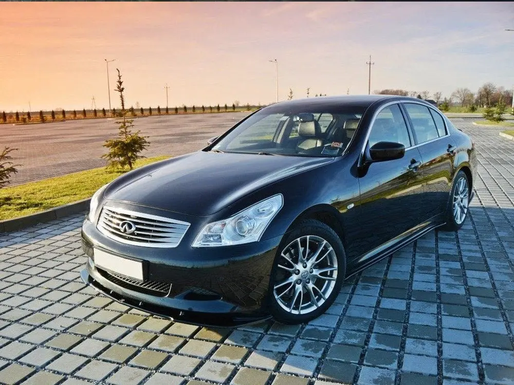 Maxton Design Side Skirts Splitters Infiniti G37 Sedan (2009-2010) 2