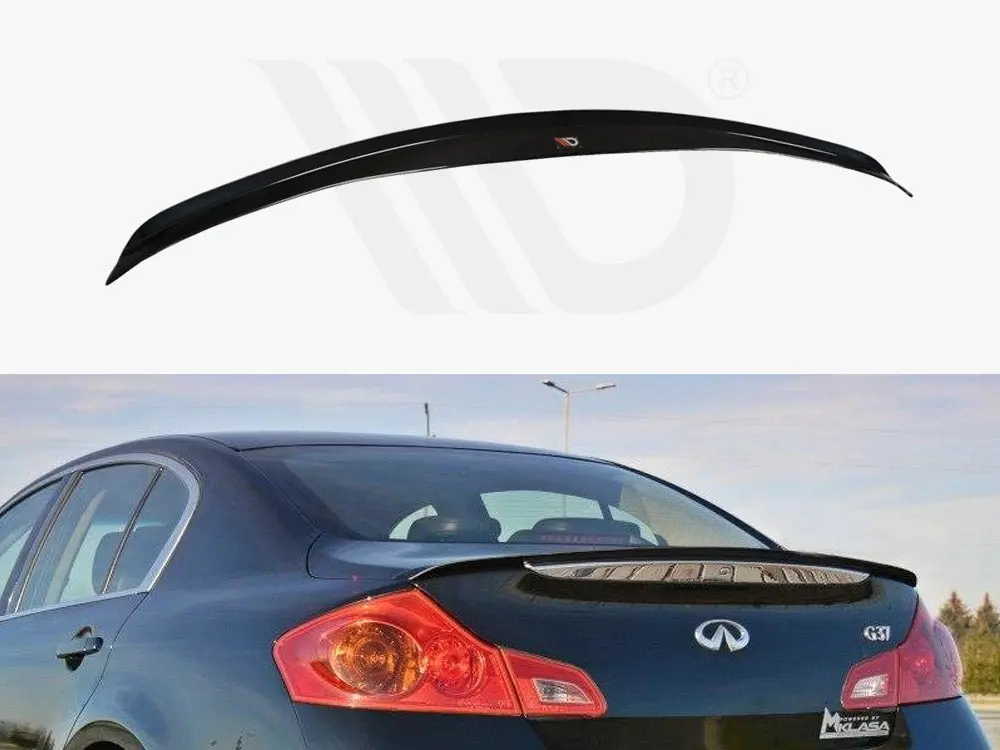 Maxton Design Spoiler Cap Infiniti G37 Sedan (2009-2010) 1