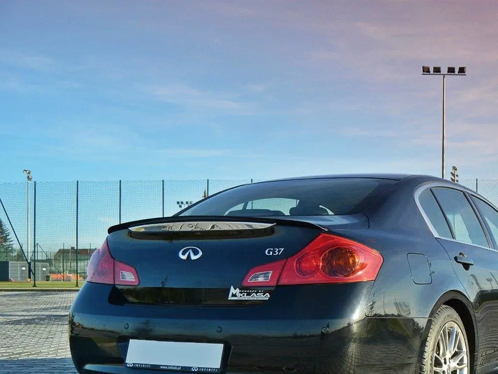 Maxton Design Spoiler Cap Infiniti G37 Sedan (2009-2010) 2