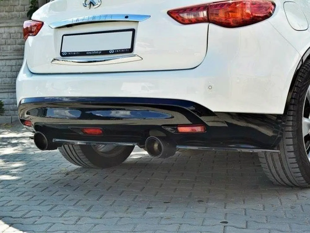 Maxton Design Rear Side Splitters Infiniti Qx70 2