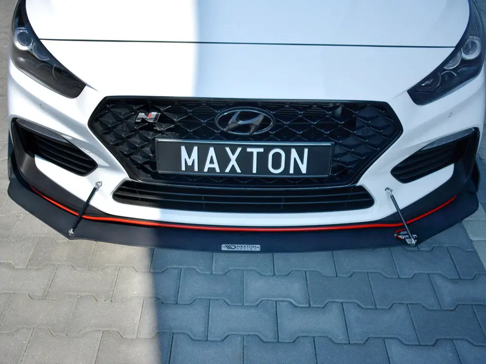 Maxton Design Front Racing Splitter Hyundai I30 N Mk3 2