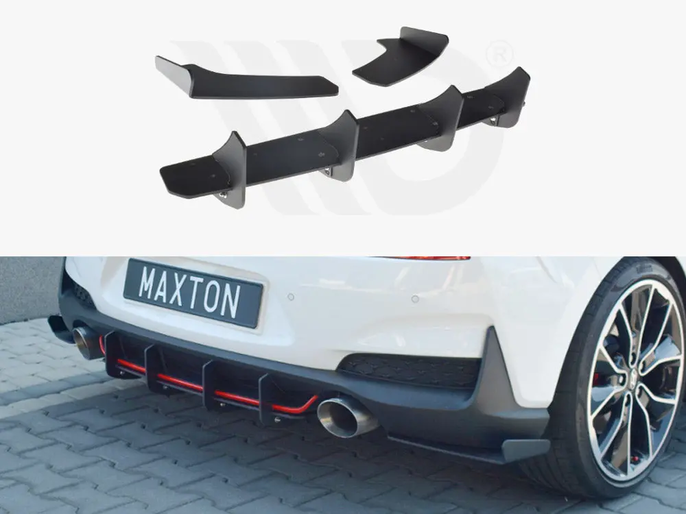 Maxton Design Rear Diffuser Hyundai I30 N Mk3 1