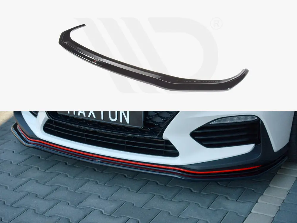 Maxton Design Front Splitter V.2 Hyundai I30 N Mk3 Hatchback / Fastback (2017-) 1