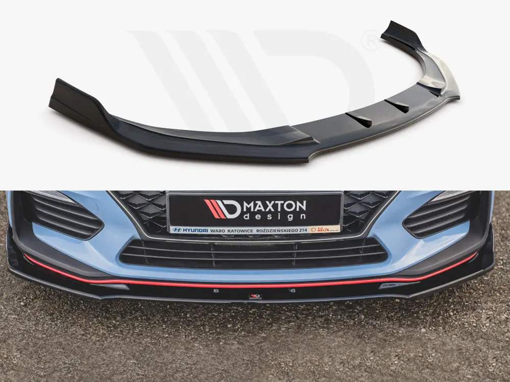 Front Splitter V.3 Hyundai I30 N Mk3 Hatchback/ Fastback (2017-2020) 1