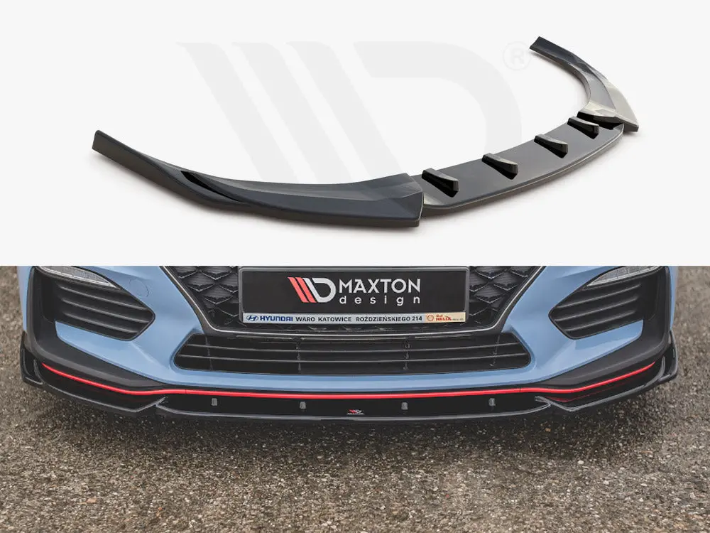 Maxton Design Front Splitter V.5 Hyundai I30 N Mk3 Hatchback/ Fastback (2017-2020) 1