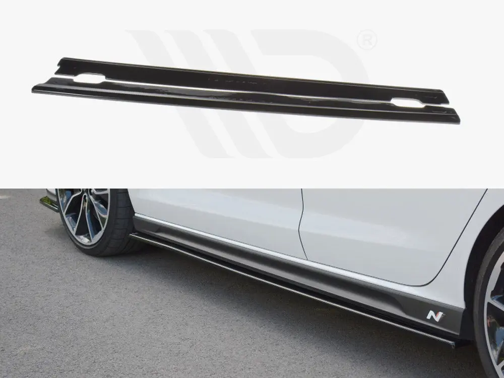 Side Skirts Diffusers V.1 Hyundai I30 N Mk3 Hatchback / Fastback (2017-) 1