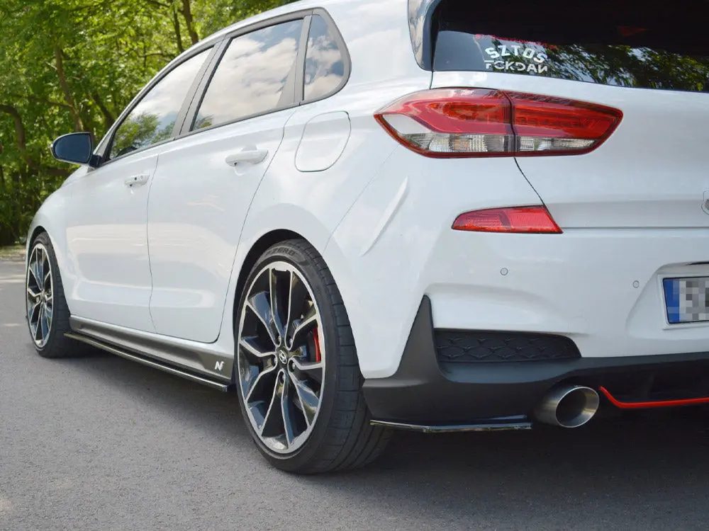 Side Skirts Diffusers V.1 Hyundai I30 N Mk3 Hatchback / Fastback (2017-) 2
