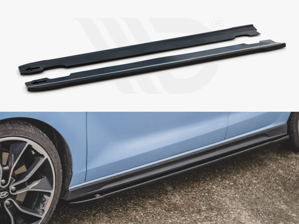 Maxton Design Side Skirt Diffusers V.4 Hyundai I30 N / N-Line Hatchback / Fastback Mk3 / Mk3 Facelift 1