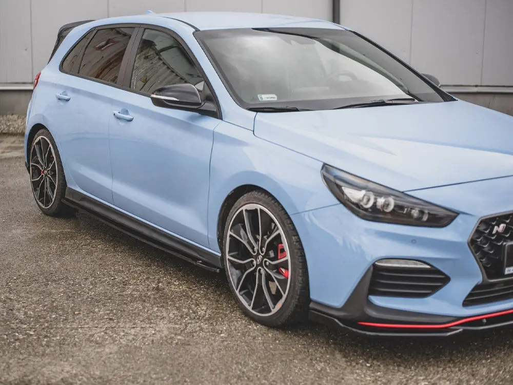 Maxton Design Side Skirt Diffusers V.4 Hyundai I30 N / N-Line Hatchback / Fastback Mk3 / Mk3 Facelift 2