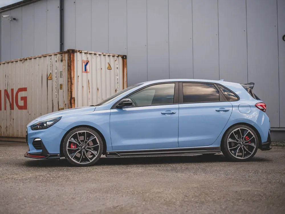 Maxton Design Side Skirt Diffusers V.5 Hyundai I30 N / N-Line Hatchback / Fastback Mk3 / Mk3 Facelift 2
