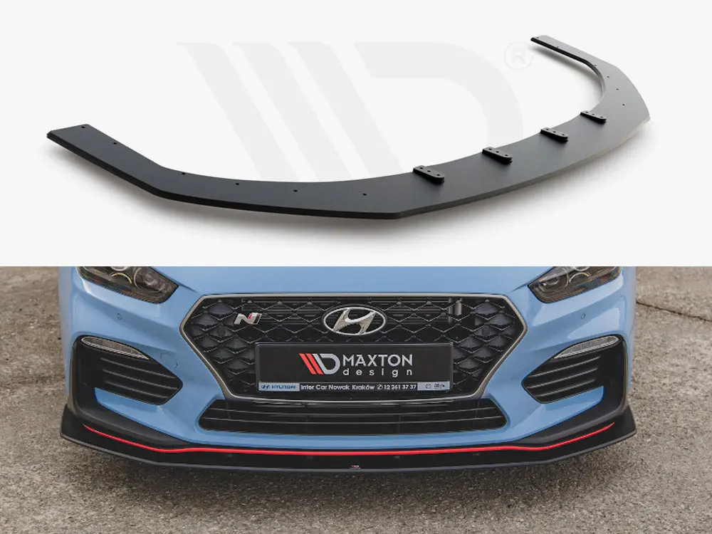 Maxton Design Street Pro Front Splitter Hyundai I30 N Mk3 Hatchback / Fastback 1