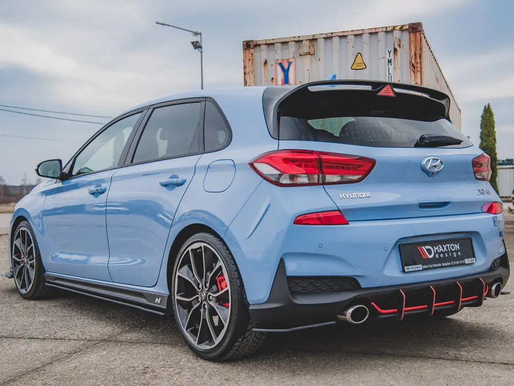 Maxton Design Street Pro Side Skirt Diffusers V.1 Hyundai I30 N / N-Line Hatchback / Fastback Mk3 / Mk3 Facelift 2