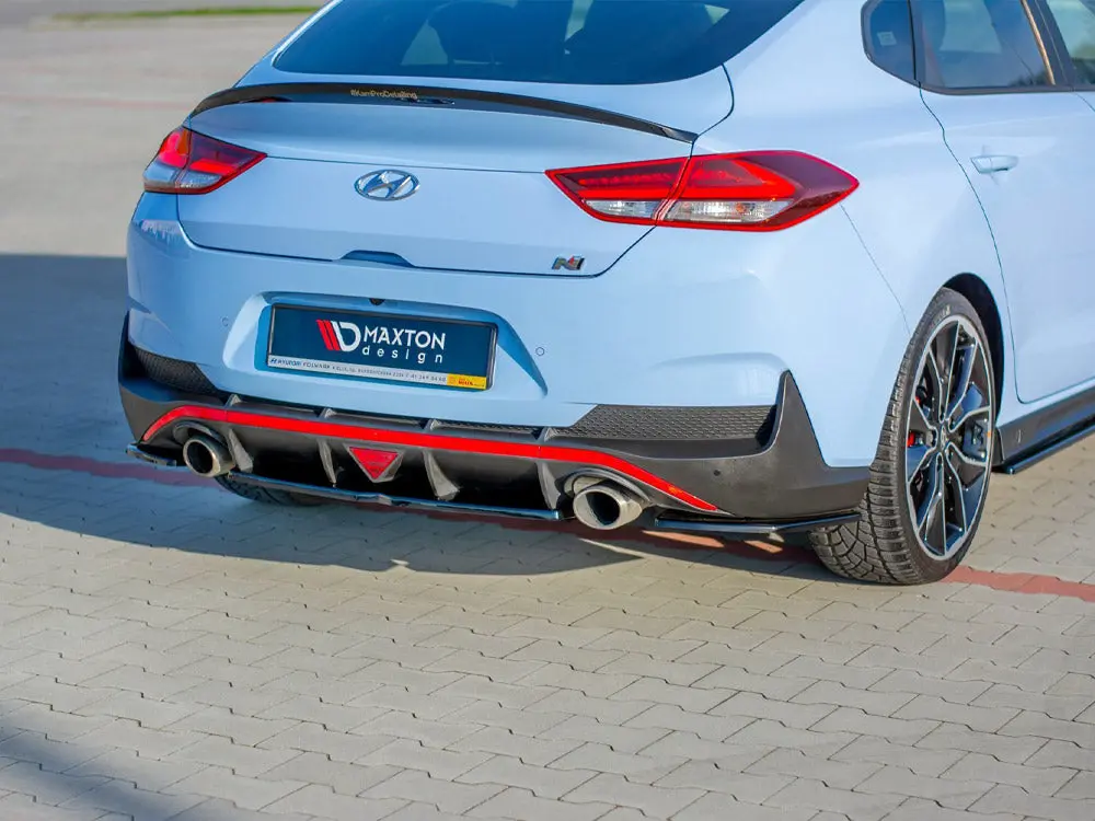 Central Rear Splitter Hyundai I30 Mk3 N Fastback 2