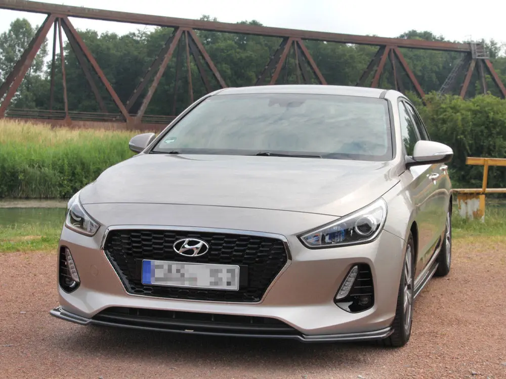 Front Splitter V.1 Hyundai I30 Mk3 Hatchback 1