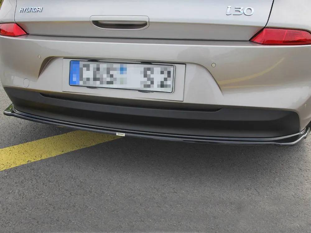 Central Rear Splitter Hyundai I30 Mk3 Hatchback 1