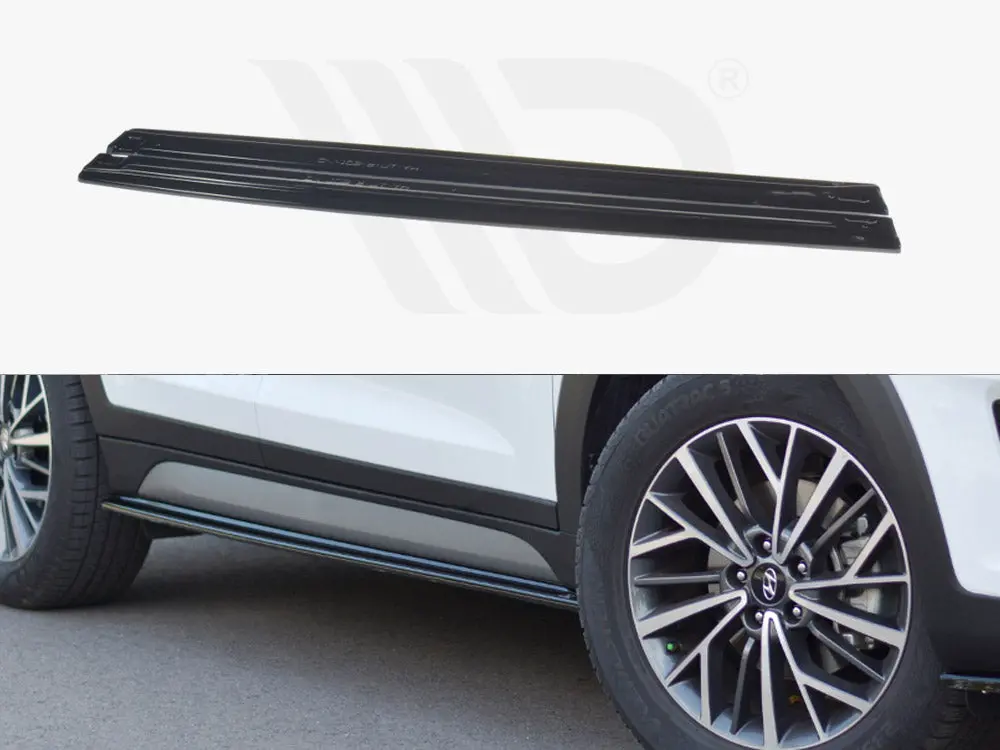 Side Skirts Diffusers Hyundai Tucson Mk3 Facelift (2018-Up) 1