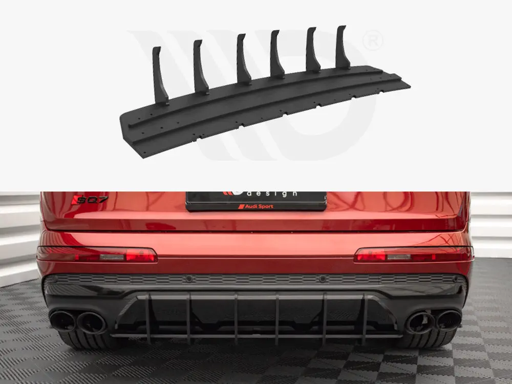 Maxton Design Street Pro Rear Diffuser Audi Sq7 Mk2 (4M) Facelift 1