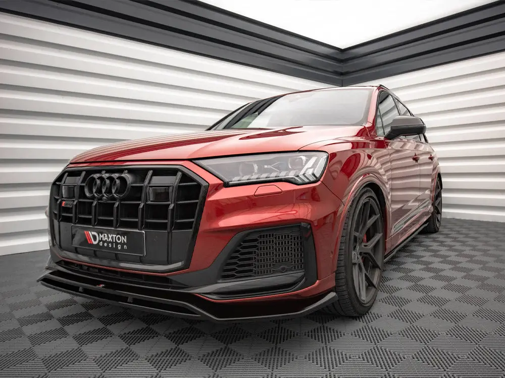 Maxton Side Skirts Diffusers Audi Sq7 /Q7 S-Line Mk2 (4M) Facelift (2019-) 2