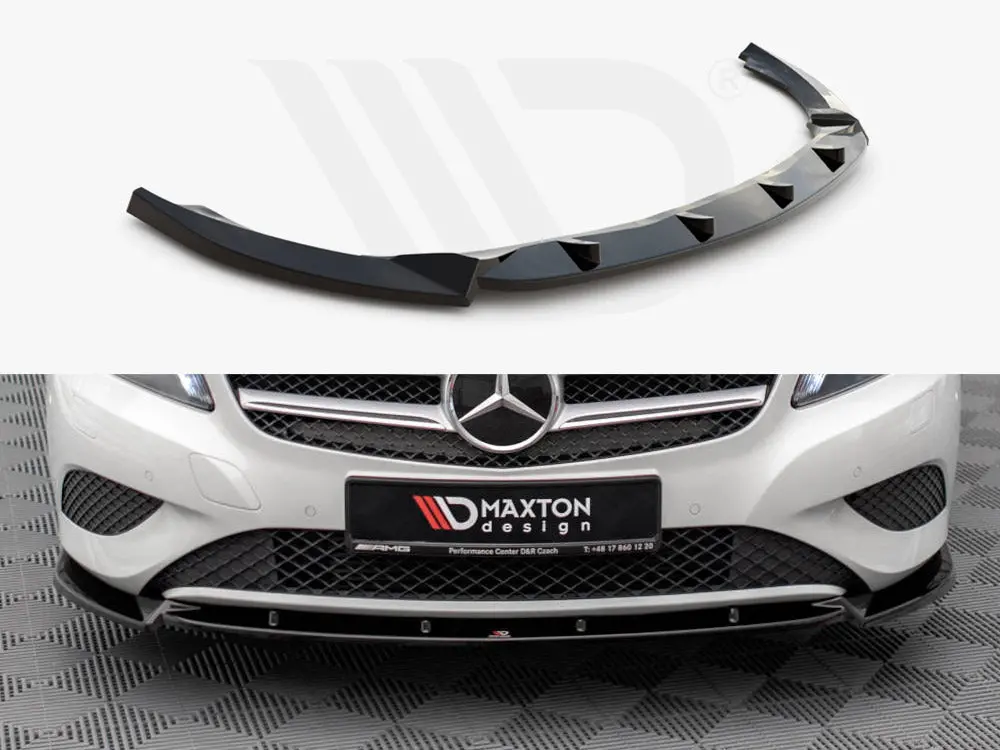 Front Splitter V.1 Mercedes A W176 (2012-2015) 1
