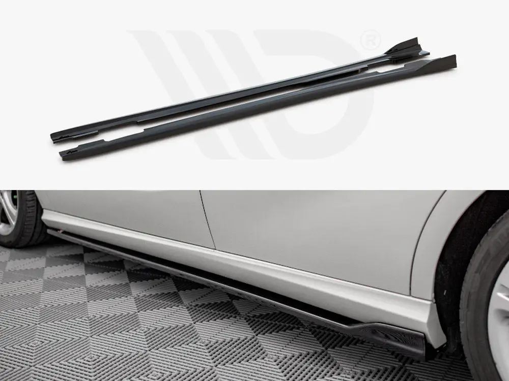 Side Skirts Diffusers V.1 Mercedes A W176 (2012-2015) 1