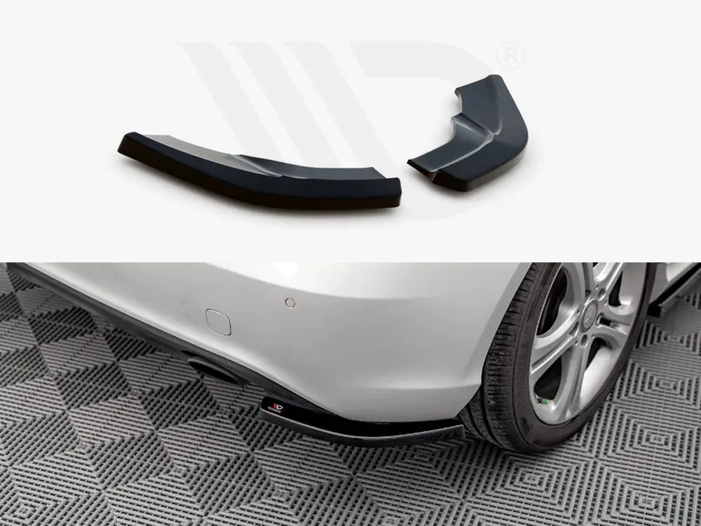 Rear Side Splitters V.2 Mercedes A W176 (2012-2015) 1