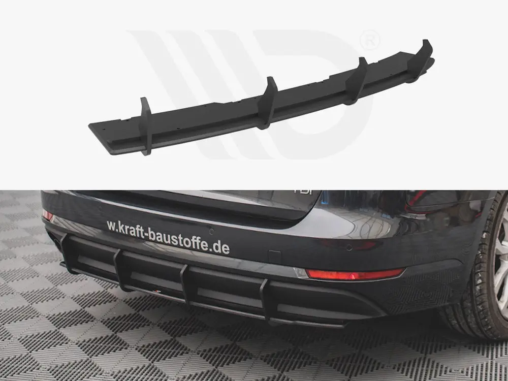 Maxton Design Street Pro Rear Diffuser Audi A4 Avant B9 1