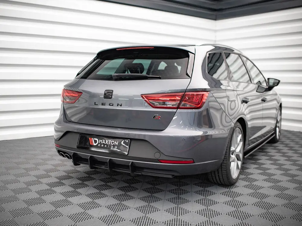 Maxton Design Street Pro Rear Diffuser Seat Leon Fr Sportstourer Mk3 (2012-2016) 2