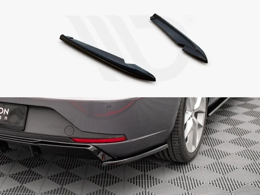 Maxton Design Rear Side Splitters V.2 Seat Leon Fr Sportstourer Mk3 (2012-2016) 1
