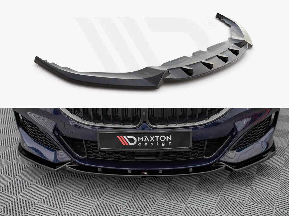 Maxton Design Front Splitter V.3 Bmw 8 Coupe M-Pack G15 / 8 Gran Coupe M-Pack G16 1
