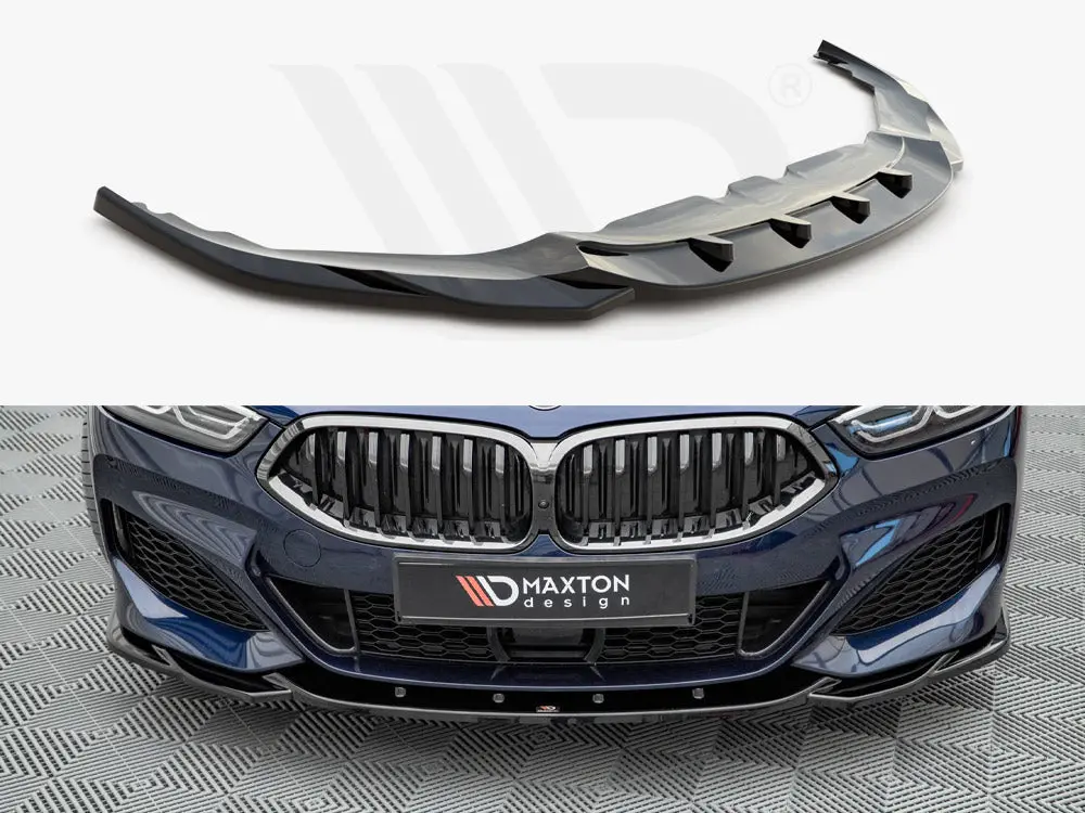 Maxton Design Front Splitter V.4 Bmw 8 Coupe M-Pack G15 / 8 Gran Coupe M-Pack G16 1