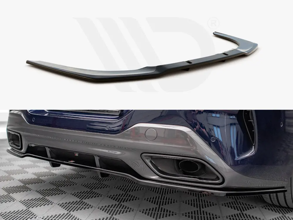 Central Rear Splitter (Vertical Bars) Bmw 8 Gran Coupe M-Pack G16 1