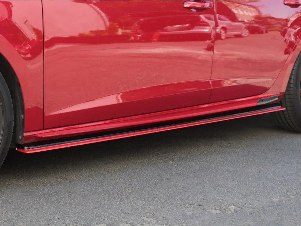 Maxton Design Side Skirts Diffusers V.3 Seat Leon Mk3 Cupra / Fr Facelift 2