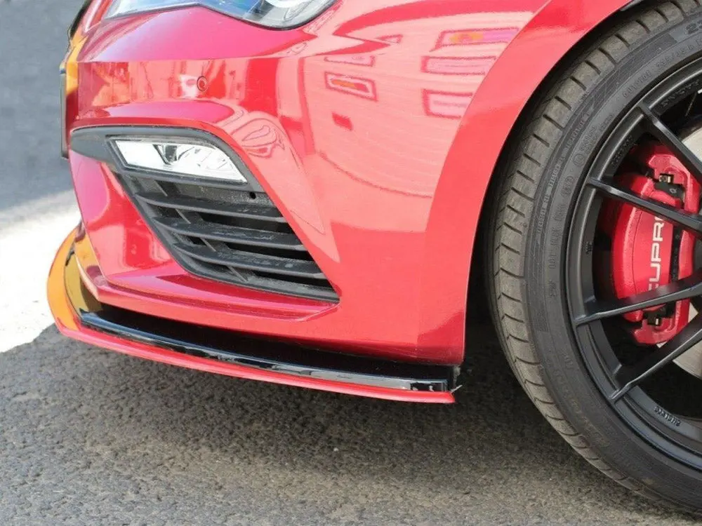 Maxton Design Front Splitter V.3 Seat Leon Mk3 Cupra/ Fr Facelift (2017-2019) 2