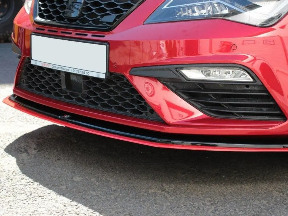 Maxton Design Front Splitter V.3 Seat Leon Mk3 Cupra/ Fr Facelift (2017-2019) 1