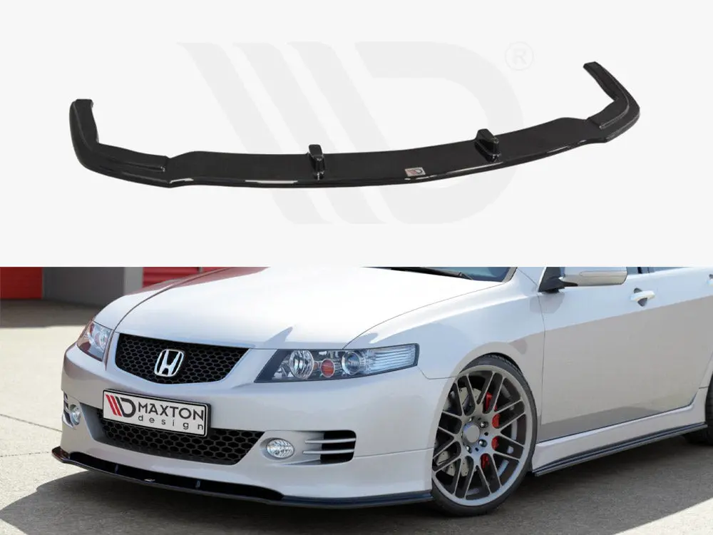 Maxton Design Front Splitter Honda Accord Vii Type-S (2002-2007) 1